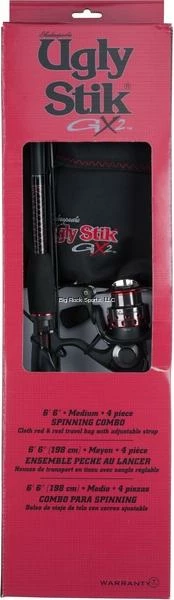 SPINNING REELS Copy Of SHAKESPEARE UGLY STIK - ELITE -4 PC - SPINNING COMBO