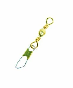 SWIVELS SNAPS AND SPLIT Eagle Claw - Barrel Swivel - Safety Snap