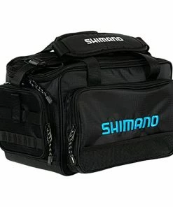 Shimano Baltica Tackle Bag Fishing Gear, Black/Blue, MD NEW ARRIVALS