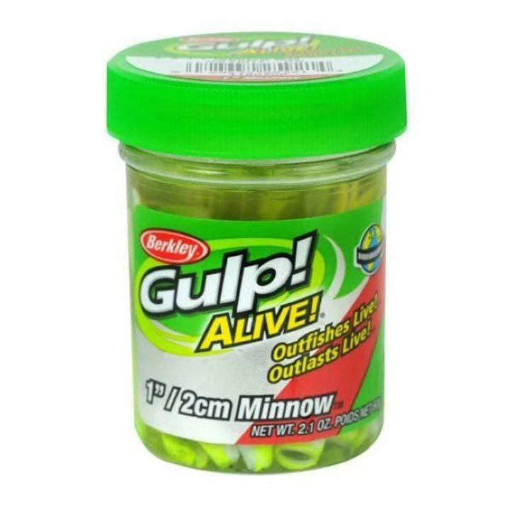 Berkley - Gulp Alive Minnow Jars SCENTED BAITS
