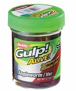 BERKLEY - GULP ALIVE ANGLEWORM MICRO SCENTED BAITS