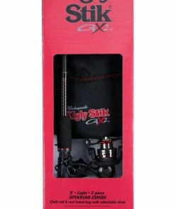 SHAKESPEARE SPINNING REELS UGLY STIX GX2 3 PC SPINNING COMBO 5'