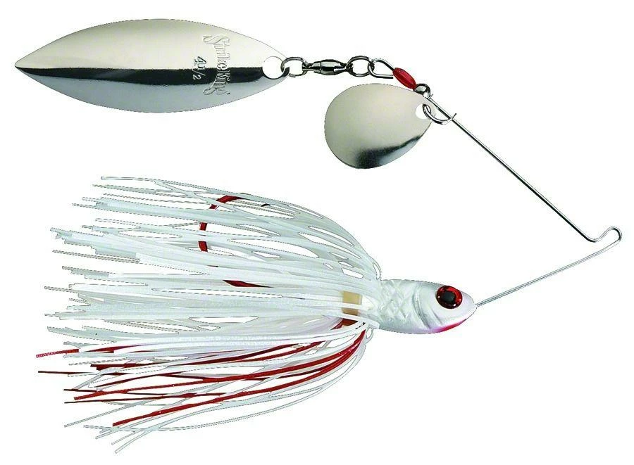 STRIKE KING - BLEEDING BAIT SPINNERBAITS DOUBLE BLADE