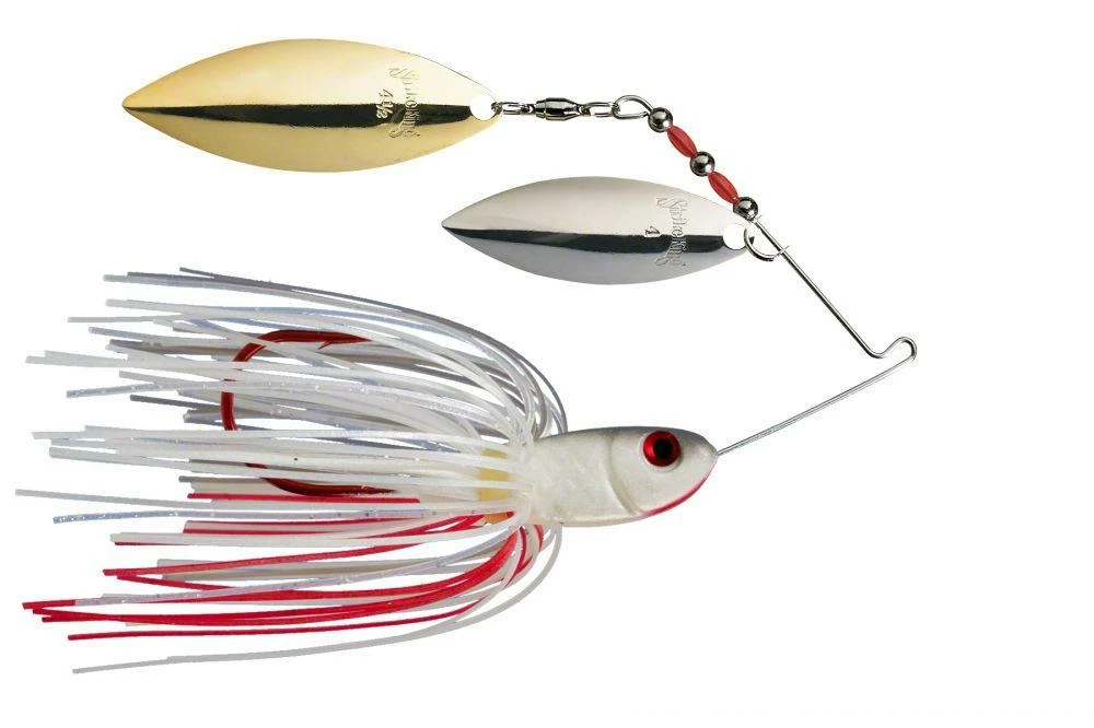 STRIKE KING - BLEEDING BAIT SPINNERBAITS DOUBLE BLADE