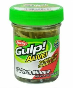 Berkley - Gulp Alive Minnow Jars SCENTED BAITS