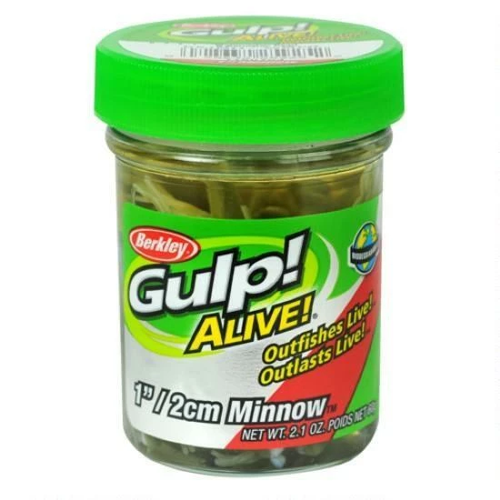 Berkley - Gulp Alive Minnow Jars SCENTED BAITS