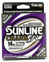SUNLINE CRANK FC FLUOROCARBON LINE 200 YDS