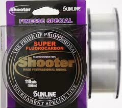 SUNLINE SHOOTER SUPER FLUOROCARBON 110 YDS FINESSE SPECIAL NATURAL CLEAR FLUOROCARBON LINE