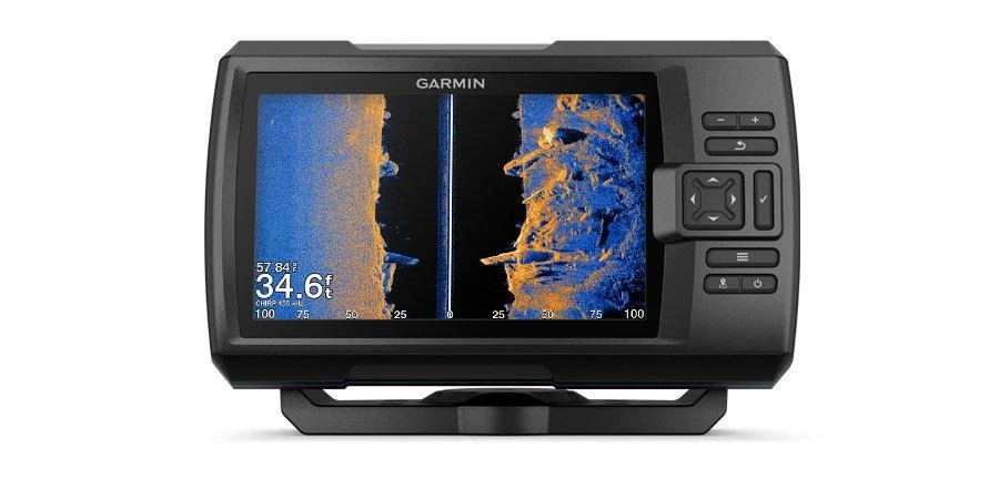 FISHING ELECTRONICS Garmin Striker Vivid 7SV Fishfinder + Transducer