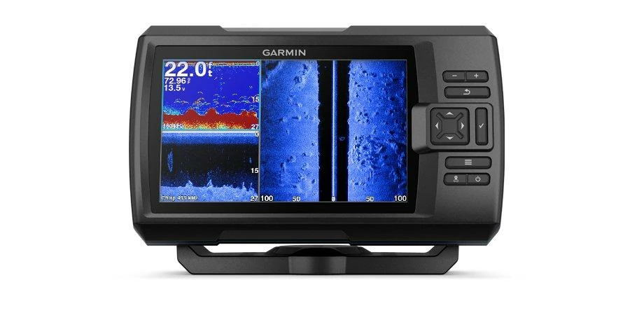 FISHING ELECTRONICS Garmin Striker Vivid 7SV Fishfinder + Transducer
