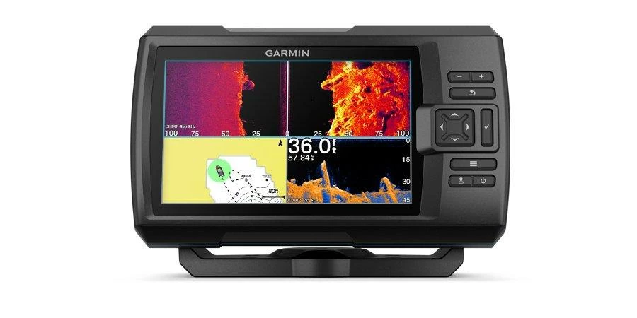 FISHING ELECTRONICS Garmin Striker Vivid 7SV Fishfinder + Transducer
