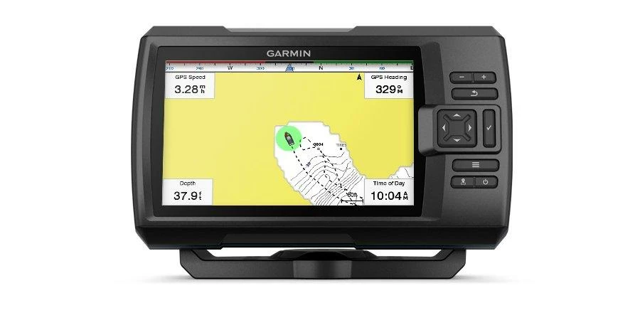 FISHING ELECTRONICS Garmin Striker Vivid 7SV Fishfinder + Transducer