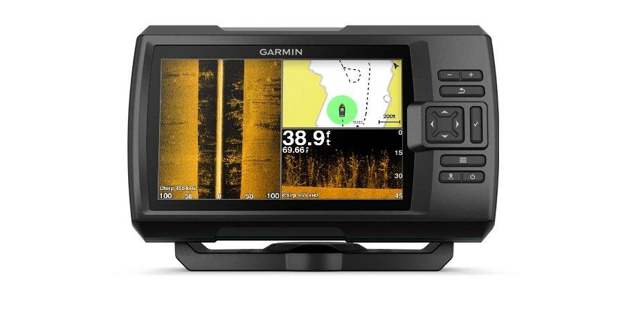 FISHING ELECTRONICS Garmin Striker Vivid 7SV Fishfinder + Transducer
