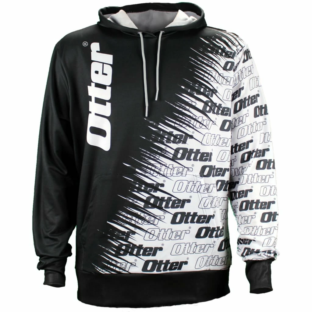 MENS CLOTHING OTTER - BLACK SUBLIMATION SWEATSHIRT