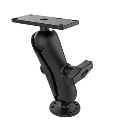RAM MOUNTS RAM MOUNT FISHFINDER MOUNT FOR HUMMINBIRD HELIX 7 WITH MEDIUM ARM SIZE C FISHING ELECTRONICS