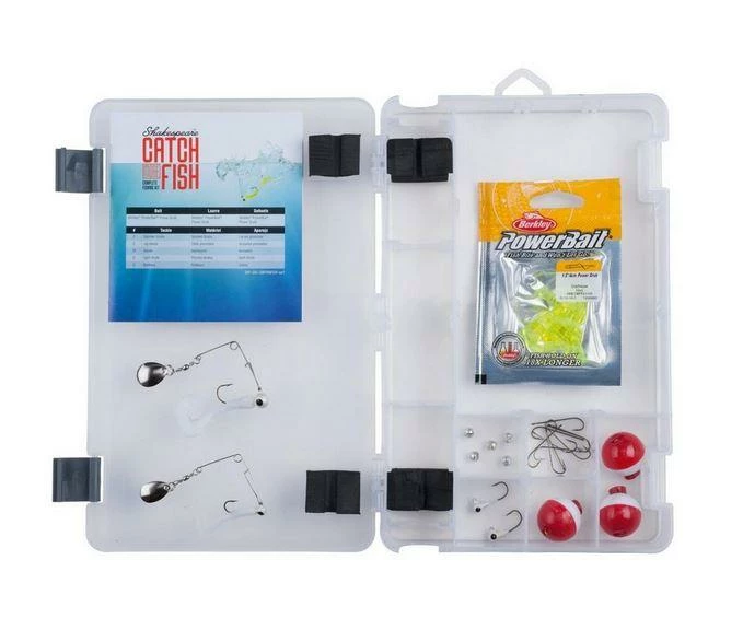 SHAKESPEARE CATCH MORE FISH YOUTH FISHING KIT SPINNING REELS