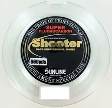 SUNLINE SHOOTER SUPER FLUOROCARBON LINE NATURAL CLEAR 660 YDS