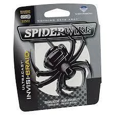 SPIDERWIRE - INVISA-BRAID - 125 YDS BRAIDED LINE