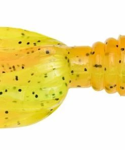 NEW ARRIVALS Strike King Mr. Crappie Crappie Thunder Soft Plastic Grub 15 Pack 1 - 3/4