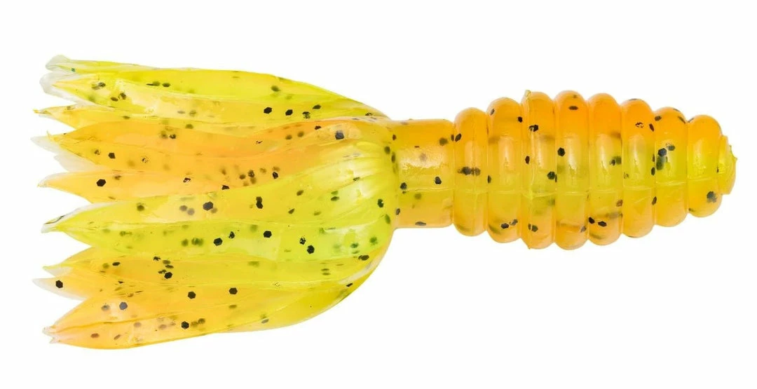 NEW ARRIVALS Strike King Mr. Crappie Crappie Thunder Soft Plastic Grub 15 Pack 1 - 3/4