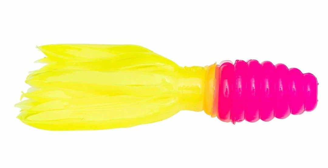 NEW ARRIVALS Strike King Mr. Crappie Crappie Thunder Soft Plastic Grub 15 Pack 1 - 3/4