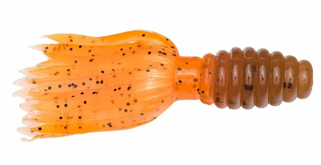 NEW ARRIVALS Strike King Mr. Crappie Crappie Thunder Soft Plastic Grub 15 Pack 1 - 3/4