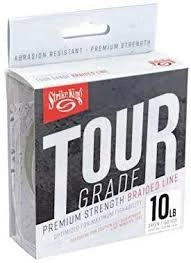 STRIKE KING TOUR GRADE PREMIUM STRENGTH BRAIDED LINE 150 YDS
