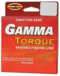 GAMMA LINE BRAIDED LINE GAMMA TORQUE BRAIDED FISHING LINE GREEN