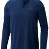 COLUMBIA - OMNI SHADE TRAIL SHAKER III LONG SLEEVE HENLEY BUTTON UP