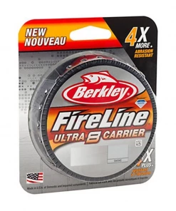 BRAIDED LINE BERKLEY FIRELINE ULTRA 8- CRYSTAL -4X STRONGER
