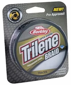 BERKLEY SUPER TRILENE BRAID TRACER BRAIDED LINE