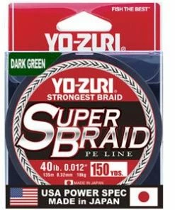 High Falls Outfitters YO-ZURI SUPER BRAID
