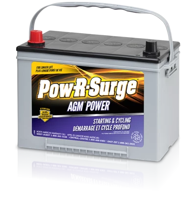 BOAT ACCESSORIES POW-R-SURGE AGM BATTERY
