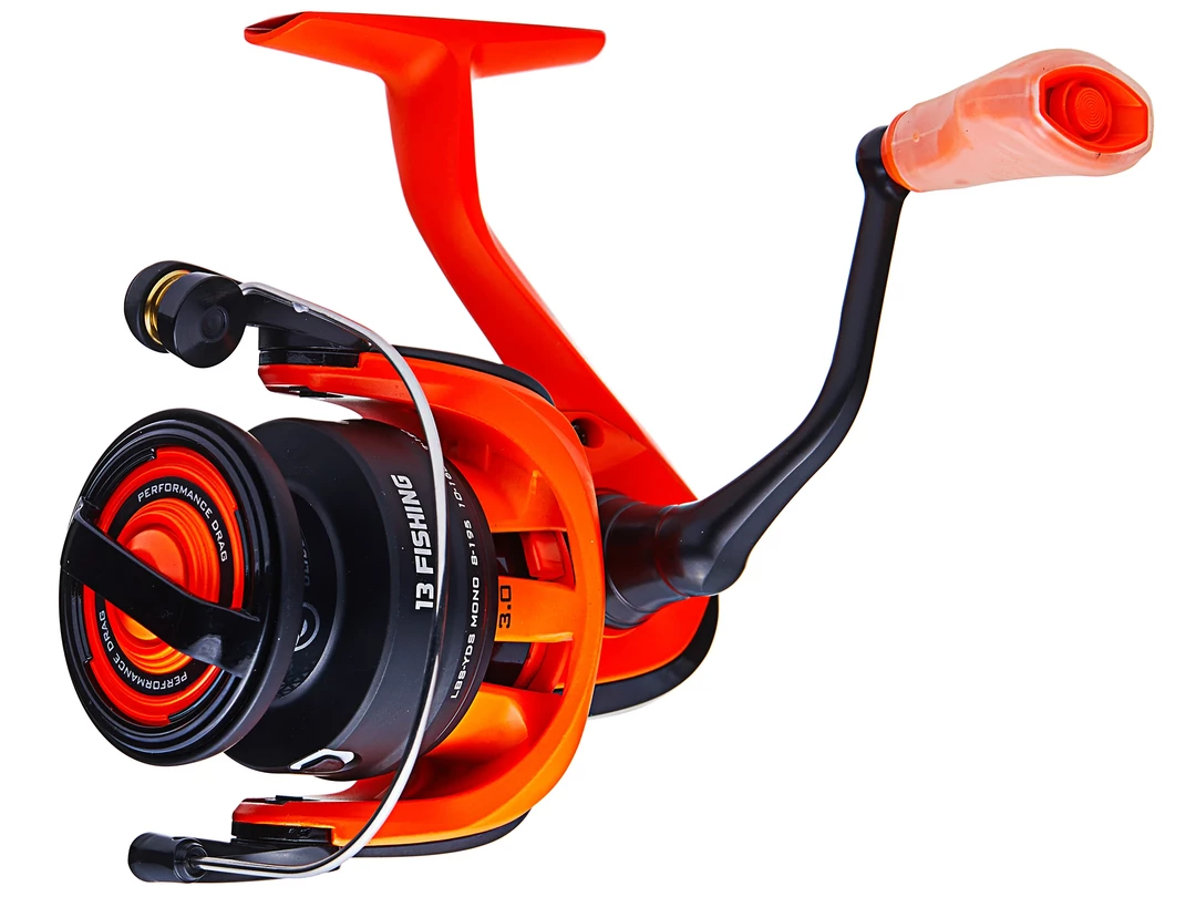 13 Fishing Kalon 2.0 Radioactive Orange 5.2:1 Spinnimg Reel CASTING REELS