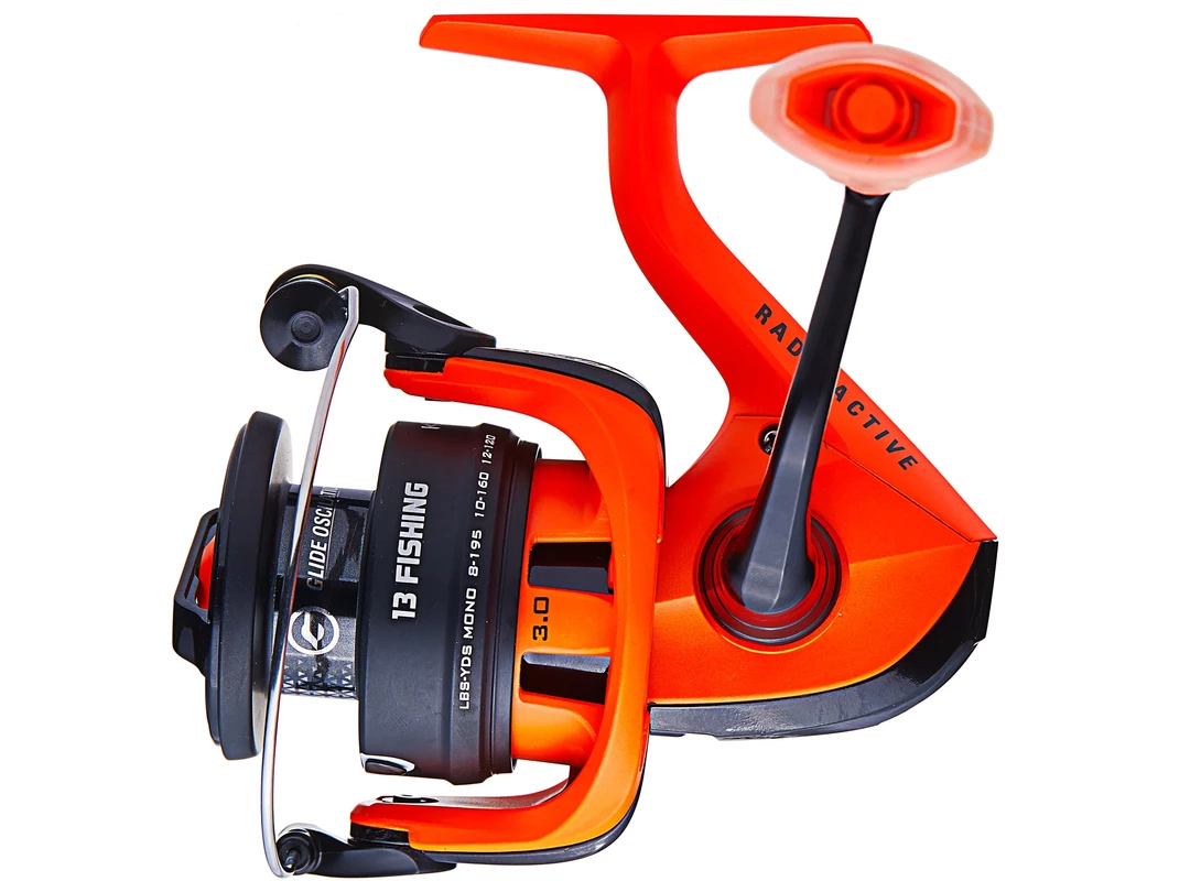 13 Fishing Kalon 2.0 Radioactive Orange 5.2:1 Spinnimg Reel CASTING REELS