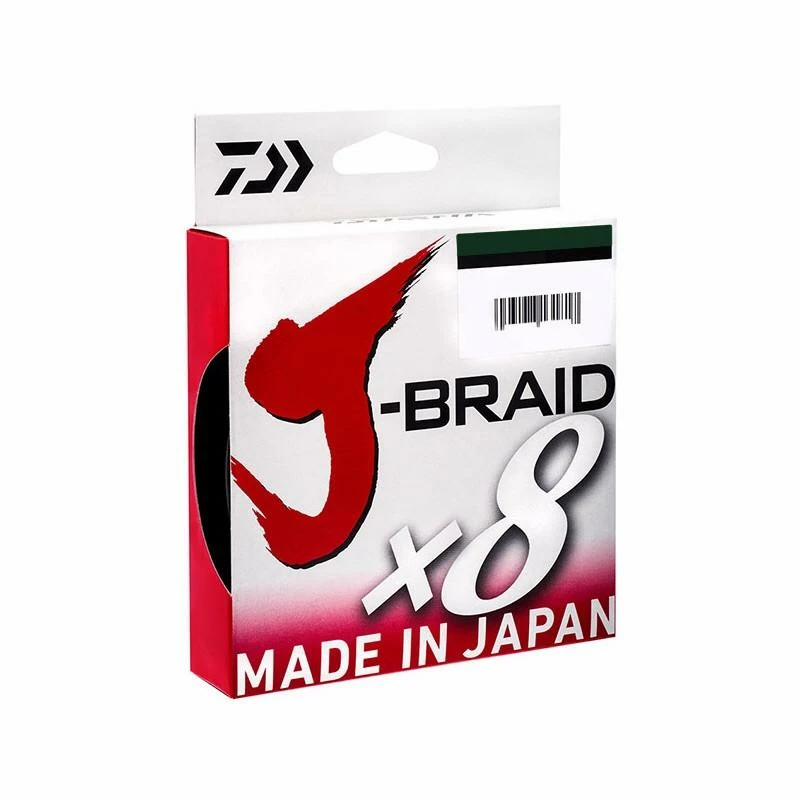 DAIWA - J-BRAID LINE DARK GREEN BRAIDED LINE