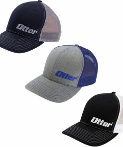 OTTER - HAT RICHARDSON BLACK WHITE LOGO MENS CLOTHING