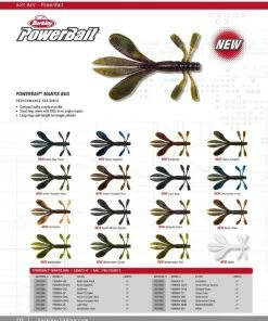 BERKLEY POWERBAIT MANTIS BUG CREATURE BAITS