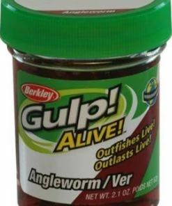 BERKLEY - GULP ALIVE ANGLEWORM MICRO SCENTED BAITS